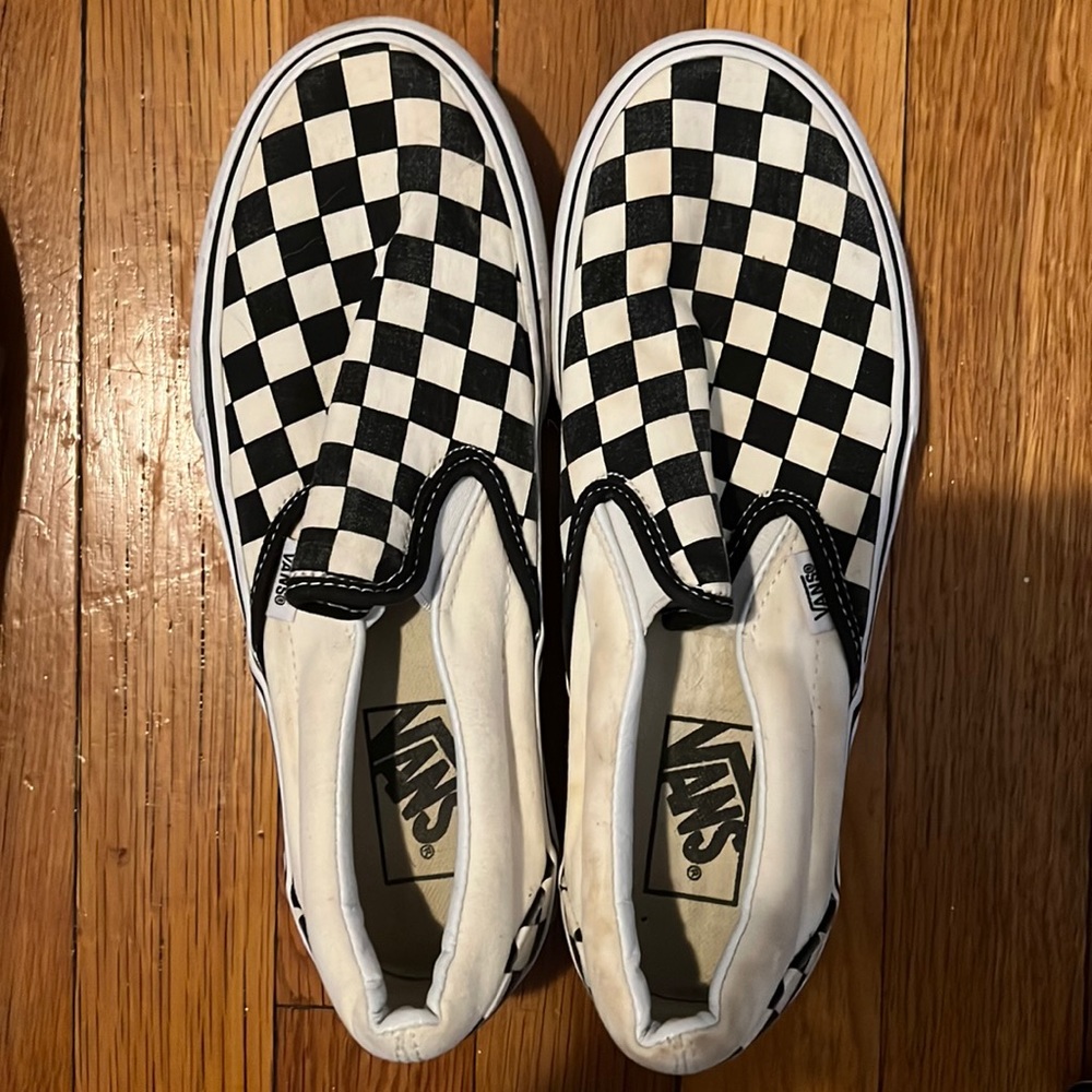 Checkerboard Vans